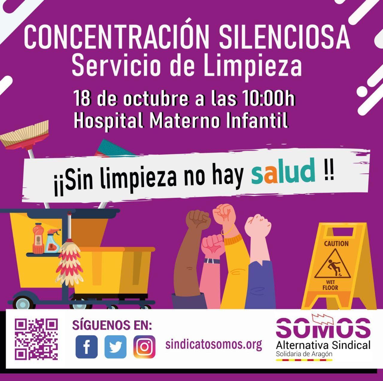 Concentraci N Silenciosa Servicio De Limpieza Iu Arag N