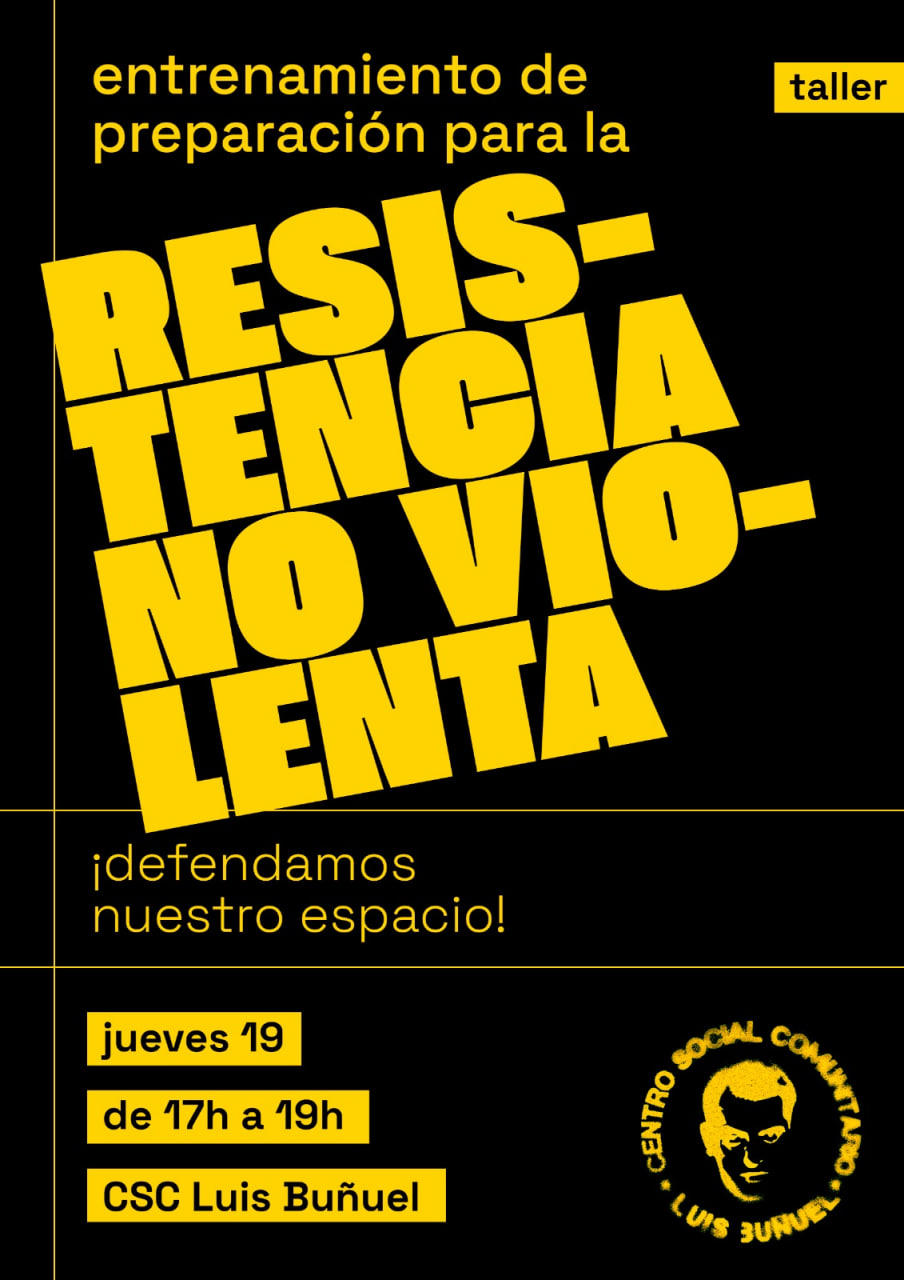 Entrenamiento Resistencia No Violenta Iu Arag N