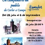 Exposición de Acuarelas: un campanario un pueblo
