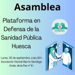 Plataforma en defensa de la Sanidad Pública de Huesca