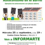 Charla Autoconsumo en el barrio