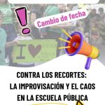 Contra los recortes, la improvisación y el caos en la Escuela Pública | Aragón