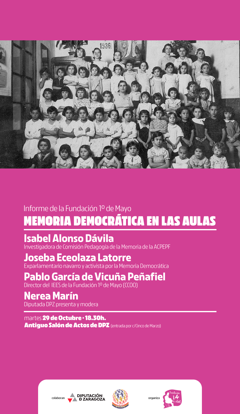 Memoria democrática en las aulas