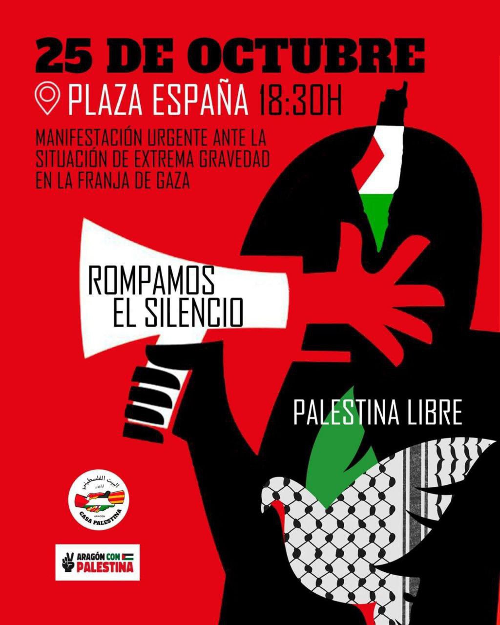 Rompamos el silencio - Palestina libre