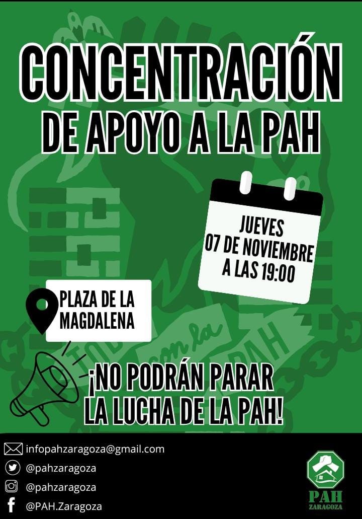 Concentración de apoyo a la PAH