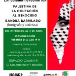 Exposición: Palestina, de la ocupación al genocidio Sandra Barrilaro