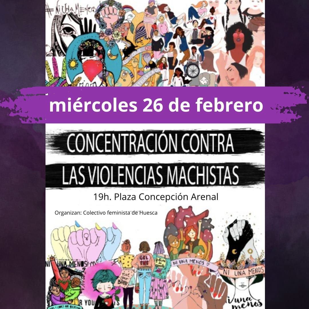 Concentración contra las violencias machistas