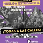 8 M Manifestación y huelga estudiantil