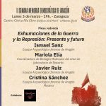 Mesa redonda. II Semana Memoria Democrática de Aragón