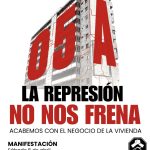 Manifestación vivienda: la represión no nos frena